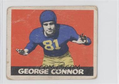 1948 Leaf - [Base] #37 - George Connor [Good to VG‑EX]