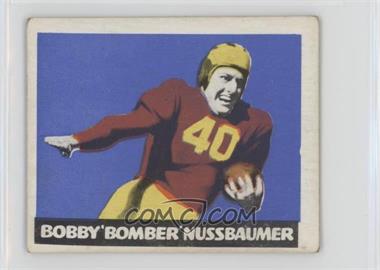 1948 Leaf - [Base] #43.1 - Bob Nussbaumer (Red Jersey) [Good to VG‑EX]