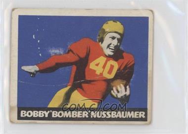1948 Leaf - [Base] #43.2 - Bob Nussbaumer (Maroon Jersey) [Good to VG‑EX]