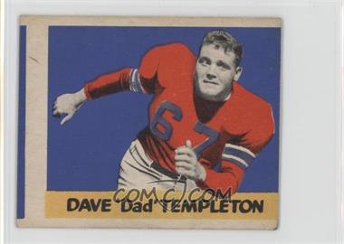 1948 Leaf - [Base] #87 - Dave Templeton [Good to VG‑EX]