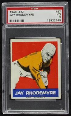 1948 Leaf - [Base] #97 - Jay Rhodemyre [PSA 3 VG]