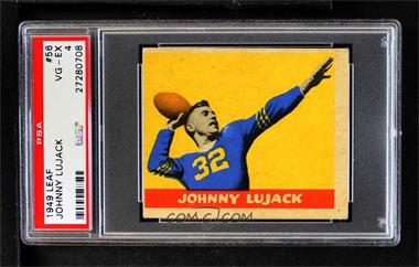 1949 Leaf - [Base] #56 - Johnny Lujack [PSA 4 VG‑EX]