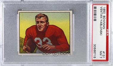 1950 Bowman - [Base] #131 - Ventan Yablonski [PSA 7 NM]