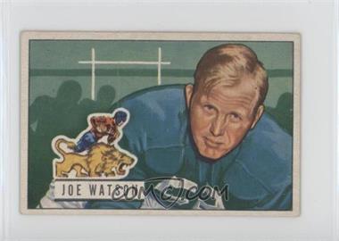 1951 Bowman - [Base] #133 - Joe Watson