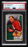 Y.A. Tittle [PSA 6 EX‑MT]