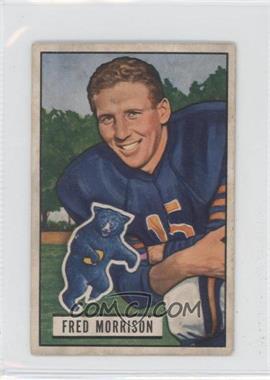 1951 Bowman - [Base] #49 - Fred Morrison