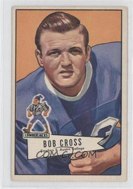 1952 Bowman - [Base] - Large #102 - Bob Cross
