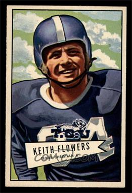 1952 Bowman - [Base] - Large #115 - Keith Flowers [EX MT]