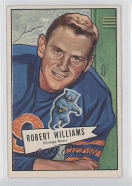 1952 Bowman - [Base] - Large #133 - Robert Williams [Good to VG‑EX]