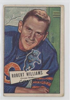 1952 Bowman - [Base] - Large #133 - Robert Williams [Good to VG‑EX]