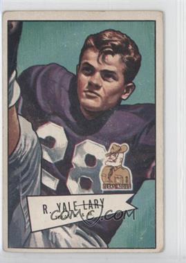 1952 Bowman - [Base] - Large #140 - Yale Lary [Good to VG‑EX]