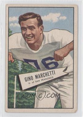 1952 Bowman - [Base] - Large #23 - Gino Marchetti [Good to VG‑EX]