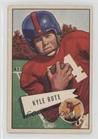 Kyle Rote [Good to VG‑EX]