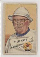 Steve Owen [Poor to Fair]