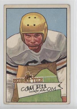 1952 Bowman - [Base] - Large #51 - Ray Beck [Poor to Fair]