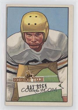 1952 Bowman - [Base] - Large #51 - Ray Beck