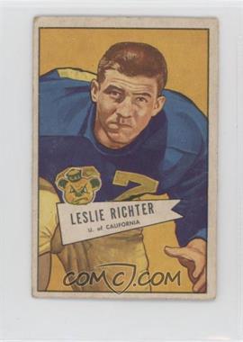 1952 Bowman - [Base] - Small #61 - Leslie Richter [Good to VG‑EX]