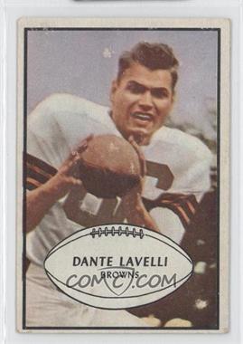 1953 Bowman - [Base] #15 - Dante Lavelli [Good to VG‑EX]