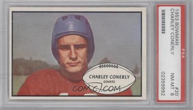 1953 Bowman - [Base] #20 - Charlie Conerly [PSA 8 NM‑MT]