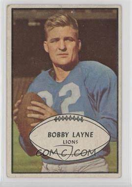 1953 Bowman - [Base] #21 - Bobby Layne [Poor to Fair]