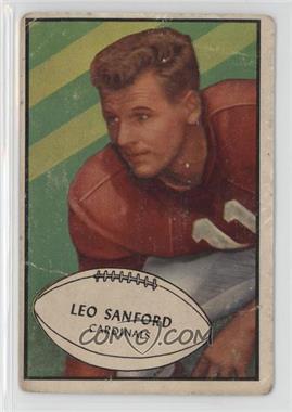 1953 Bowman - [Base] #39 - Leo Sanford [COMC RCR Poor]