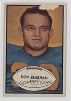 Don Bingham [COMC RCR Poor]