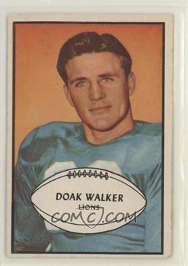 1953 Bowman - [Base] #6 - Doak Walker