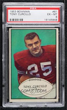 1953 Bowman - [Base] #61 - Tony Curcillo [PSA 6 EX‑MT]