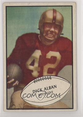1953 Bowman - [Base] #68 - Dick Alban