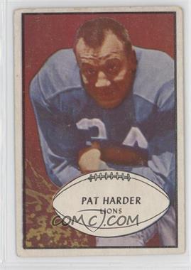 1953 Bowman - [Base] #81 - Pat Harder