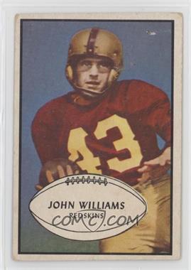 1953 Bowman - [Base] #87 - Johnny Williams [Good to VG‑EX]