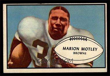 1953 Bowman - [Base] #9 - Marion Motley [VG EX]