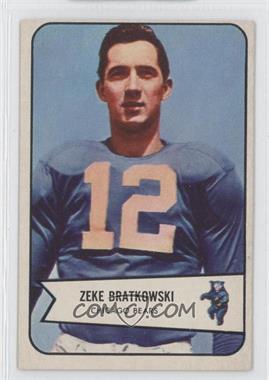 1954 Bowman - [Base] #11 - Zeke Bratkowski