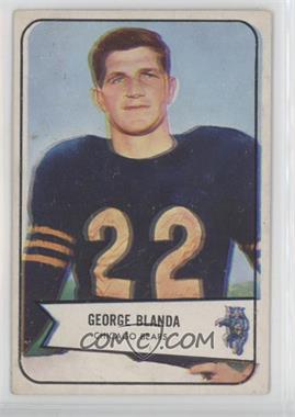 1954 Bowman - [Base] #23 - George Blanda