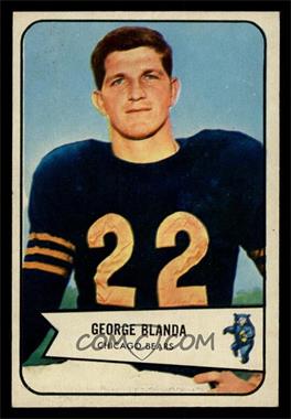 1954 Bowman - [Base] #23 - George Blanda [EX MT]