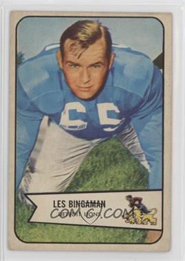 1954 Bowman - [Base] #29 - Les Bingaman [Good to VG‑EX]