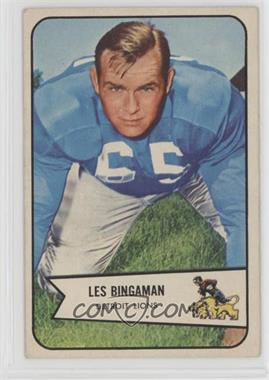 1954 Bowman - [Base] #29 - Les Bingaman [Good to VG‑EX]