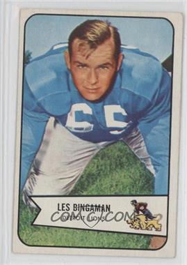 1954 Bowman - [Base] #29 - Les Bingaman