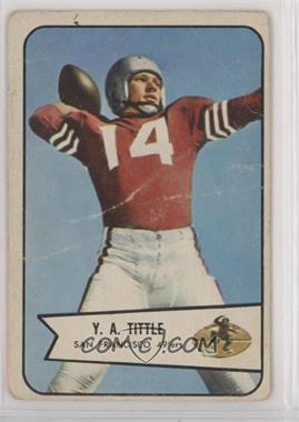 1954 Bowman - [Base] #42 - Y.A. Tittle