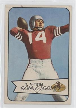 1954 Bowman - [Base] #42 - Y.A. Tittle