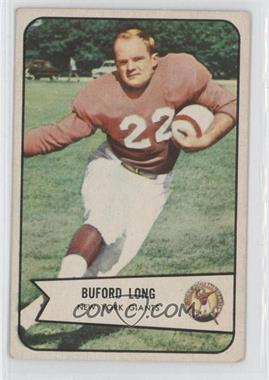 1954 Bowman - [Base] #43 - Buford Long [Noted]