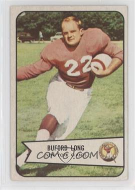 1954 Bowman - [Base] #43 - Buford Long [Poor to Fair]