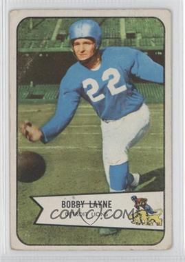 1954 Bowman - [Base] #53 - Bobby Layne [Good to VG‑EX]