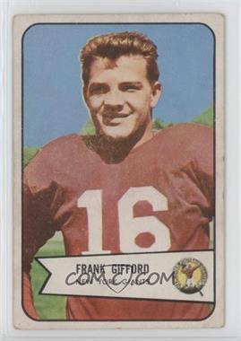 1954 Bowman - [Base] #55 - Frank Gifford