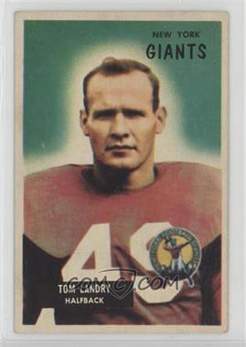 1955 Bowman - [Base] #152 - Tom Landry