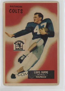 1955 Bowman - [Base] #160 - Louis Dupre