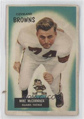 1955 Bowman - [Base] #2 - Mike McCormack [Good to VG‑EX]
