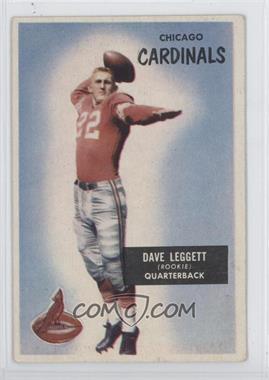 1955 Bowman - [Base] #31 - Dave Leggett