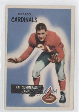 1955 Bowman - [Base] #52 - Pat Summerall [Good to VG‑EX]