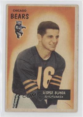 1955 Bowman - [Base] #62 - George Blanda